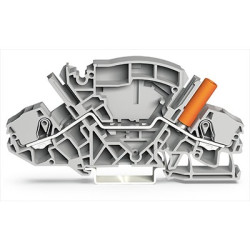 Kostka zaciskowa na szynie DIN WAGO poziomy: 1 8AWGWciskane TOPJOB S