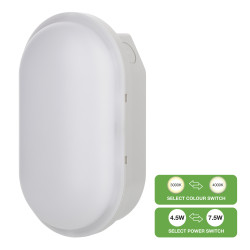 Plafon zabezpieczony 4,5-7,5 W, 220 - 240 V, IP54 , zawiera żarówkę, Bailey Electric & Electronics bv, LED Bulkhead