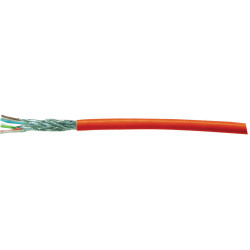 Kash 70M095 Cat 7 S/FTP Network Cable 4x2x0.25mm&#xB2; Orange 25m