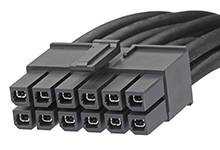 Molex 451361203 Obudowa złącza pin męskiego na kabel, piny: 12, 1 szt.