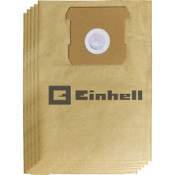 Einhell 2351165 Vacuum cleaner bags 15l 5-pack for vacuum efficiency