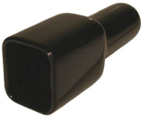 Gniazdo, Czarny, materiał: Tworzywo sztuczne,Deutsch