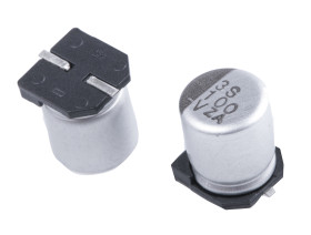 Kondensator 100μF 35V dc SMD CHEMI-CON roztaw: 1.9mm 6.3 x 7.7mm