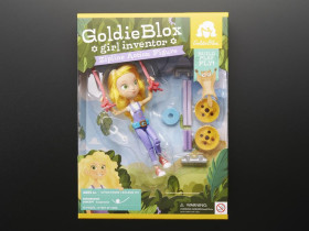 Adafruit Goldie Blox Action Figure with Zipline