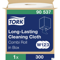 Tork 90537 Long-Life Cleaning Cloths Durable Multi-Purpose Low-Lint