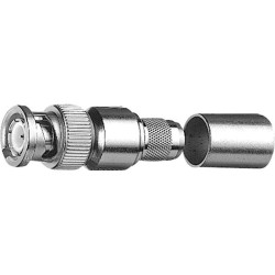 Teleg&#xE4;rtner 100023475 HDTV-BNC Connector plug straight 75 &#x3A9; bayonet 1pc