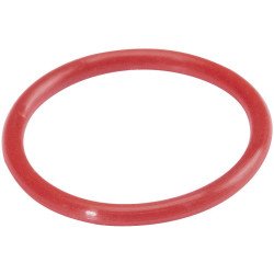 Hicon HI-UC-RT ID Rings, Red, 10 pcs, Adjustable Silicone, Colour Coding