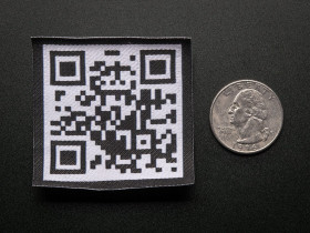 QR Code - Skill badge, iron-on patch [Discontinued]