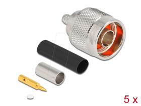 90020 N Stecker zum Crimpen LMR 200