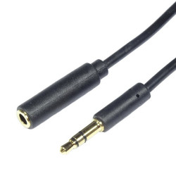 kabel Jack 3.5 wtyk - 3.5 gniazdo stereo 1,0m VITALCO JKP28