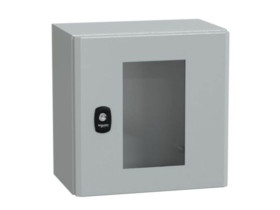 Obudowa hermetyczna natynkowa 300x300x200 mm drzwi transparentne IP66 S3D PanelSeT NSYS3D3320T SCHNEIDER ELECTRIC
