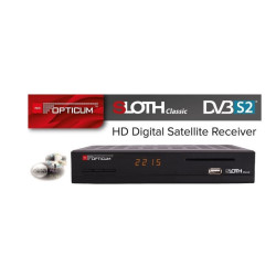 Tuner TV SAT. Opticum Sloth Classic Full HD satelitarny