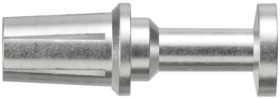 Receptacle, 10 mm², AWG 7, crimp connection, tin-plated, 1435790000