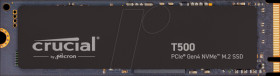 CT500T500SSD8 Crucial T500 PCIe 4.0 NVMe M.2 SSD, 500 GB