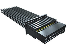 Kabel przewód-płytka, SFSD, 275 V AC, 2,9 A, raster: 1.27mm, 254mm, PVC, Czarny