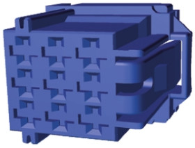 Złącze samochodowe 9-pinowe TE Connectivity 3-rzędowe Żeński AMP MCP 2.8 Obudowa złącza samochodowego