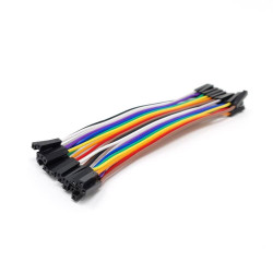 Premium Jumper Wires 20pk (Female/Female) 100mm