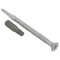 ForgeFix TechFast Roofing Screw Timber - Steel Heavy Section 5.5 x 85mm Pack 50