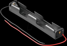 Battery holder, 2x Mignon "AA"