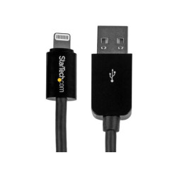 StarTech.com USBLT3MB 3m Long Black Apple® Lightning Connector - USB Cable