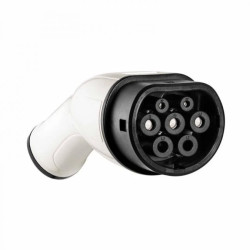 Wtyczka Type2 Akyga AK-SC-E14 1-faza 32A żeńska biała