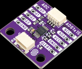 333094 Developer boards - ADC, 4 channel, 12-bit, ADS1015