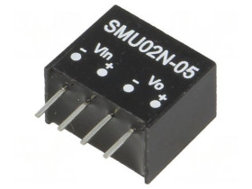 Przetwornica DC/DC 2W 21, 6-26, 4VDC 5VDC SIP4 THT SMU02N-05