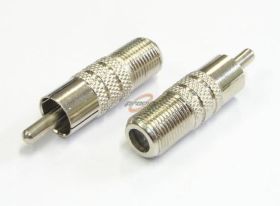 PRZEJŚCIE WTYK CINCH/GNIAZDO F