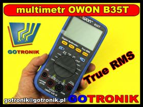 Multimetr uniwersalny B35T TrueRMS + Bluetooth