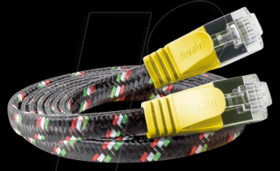 PKW-TOUGH-STP-K6 0.5 GE Cat.6 SLIM tough cable, F/FTP, 0,5 m, yellow