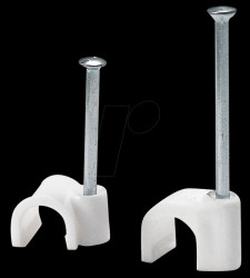 Cable clamps 6 mm, pack=100 pieces