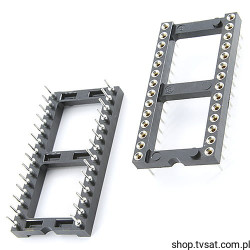 POS628S001-95 6007798 Socket 28 Pin Gold Plat DIL28TH ETEC 300