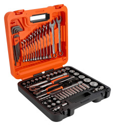 Zestaw nasadek rozwiercających rozmiar napędu 1/2, 1/4 elementy: 98 Bahco