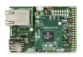 Zestaw startowy Microchip PIC32MZ Wbudowana grafika Mikrokontroler PIM DM320010