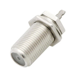 Gniazdo F przykręcane długie