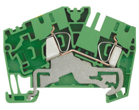 Zacisk PE Weidmuller poziomy: Pojedynczy 26 → 10AWGZacisk Z raster: 6.1mm 800 V