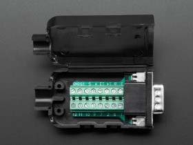 DE-15 (DB-15) Male Plug to Terminal Block Breakout