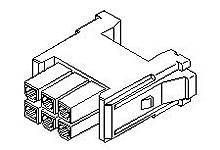 Molex 511930600 Obudowa złącza pin żeńskiego na kabel, 1 szt.