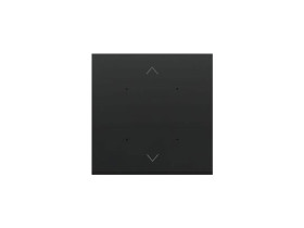 SIMON 55 Klawisz pojedynczy z piktogramem rolety do produktów elektronicznych czarny mat TKE11/149 KONTAKT SIMON