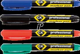 T3594 C.K professional marker pen 4 pack mix