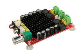 Moduł rozszerzeniowy; wzmacniacz audio; A-TDA7498; 15÷34; śrubowy; -10÷+60°C; 2 rdzeniowy