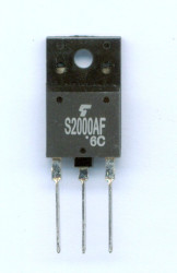 S2000AF NPN 3A 60V TO-3PF TOSHIBA TRANZYSTOR ORYGINAŁ