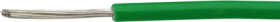 Silicone-switching strand, halogen free, SiF, 1.0 mm², 32 x 0.2 mm, green, outer Ø 2.5 mm, BYB-5-91F633