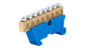 Listwa Zaciskowa Zerowa 8X16mm2 Niebieska Th 35-8/N