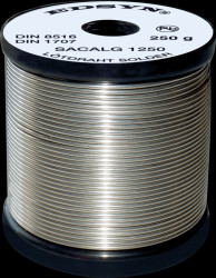 SACALG8250 The solution for soldering of aluminum, Ø 0,8 mm, 250 g