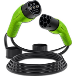 Qoltec Kabel EV Typ 2 do ładowania samochodu 400V 11kW 16A 5m