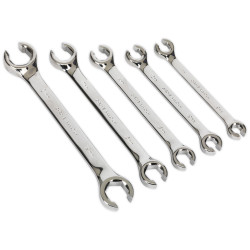Sealey AK2651 Flare Nut Spanner Set 5pc Metric