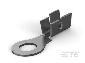 Zacisk oczkowy Ø , M6 (1/4) nieizolowany średnica wew 3.55 → 4.57mm Srebrny TE Connectivity