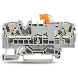 Złączka szynowa do odłączanych obwodów testowych WAGO poziomy: 1 14AWGWciskane TOPJOB S