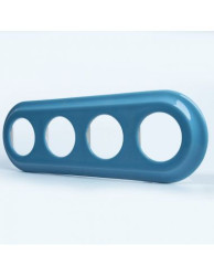 CERAMICZNA RAMKA CZTEROKROTNA PODTYNKOWA PASTELOWA LAZUROWA CRPT4PL